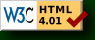 Valid HTML 4.01 Transitional